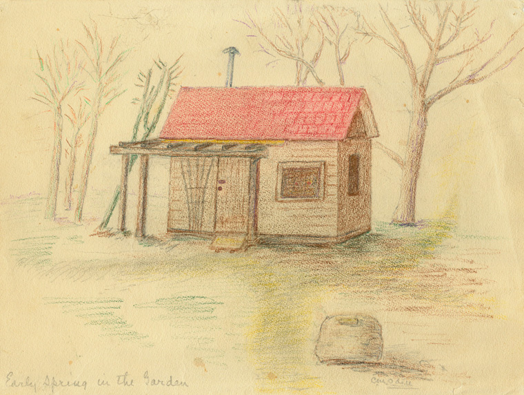 Clinton Odell Office Sketch