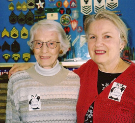 Betty Bryan with Lisa Locken