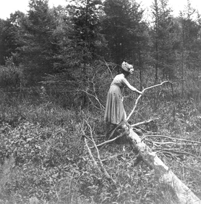 Eloise Butler in the Quaking Bog