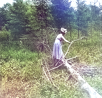 Eloise Butler in Quaking Bog