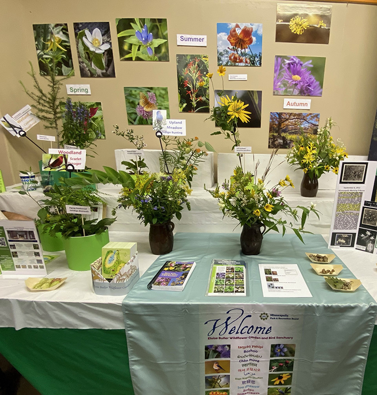 state fair exhibit table