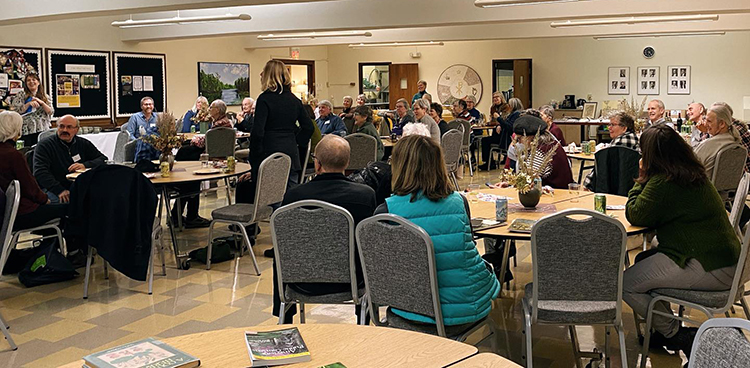 Friends volunteer event