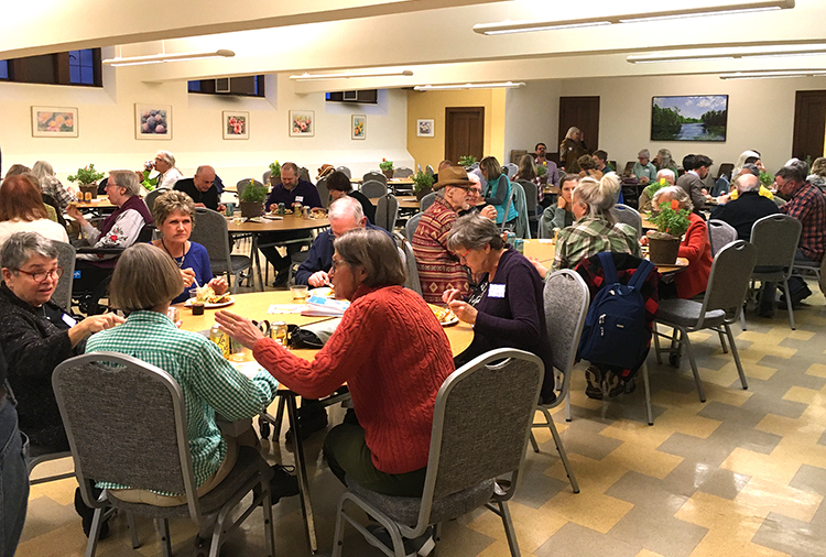 volunteer event 2024 meeting area