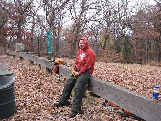 buckthorn pull Oct 26 2012