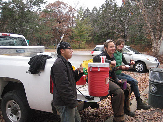buckthorn pull Oct 26 2012