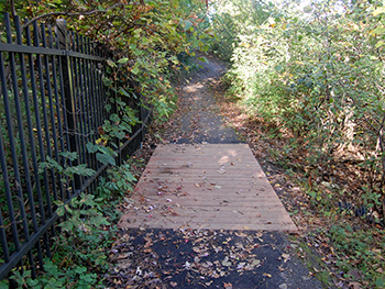 Water channel path repair