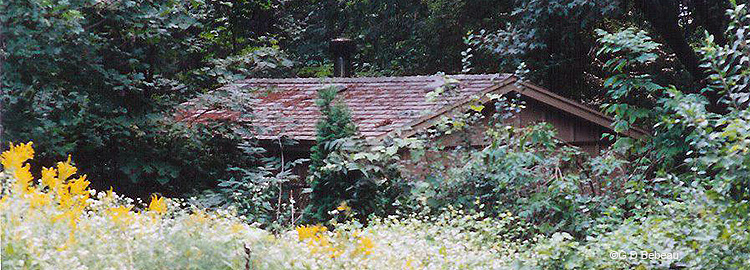 Gardener's work shed