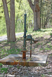 Pump at Great Medicine Spring