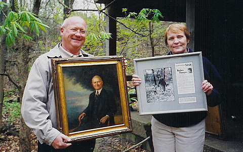 Clinton Odell and Lynda Wander