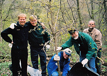 Tree planting preparation