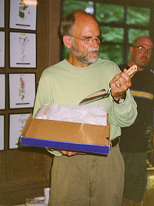 Cary with trowel