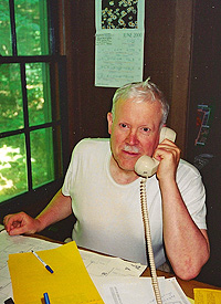 George Bridgman on the Phone