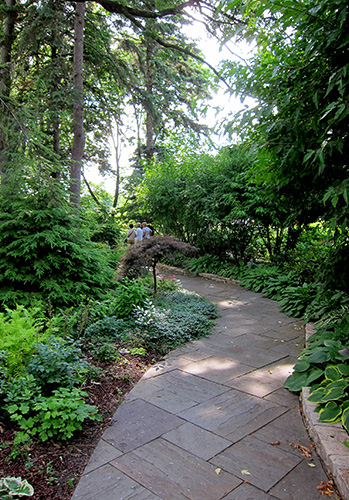 Schutt House grounds