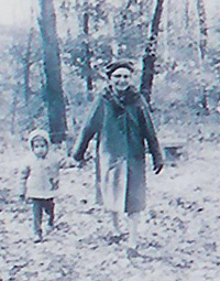 Martha Crone and Grandson