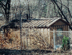 Gardeners shed 1997