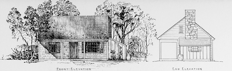 Garden Shelter Drawing