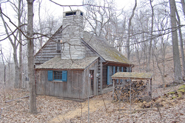 Martha Crone Shelter Southwest view
