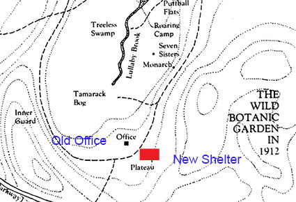 Garden map circa 1912