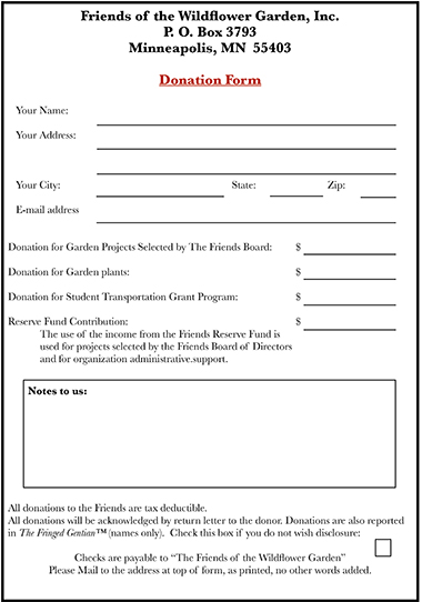 Donation Form
