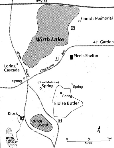 map of wirth park springs