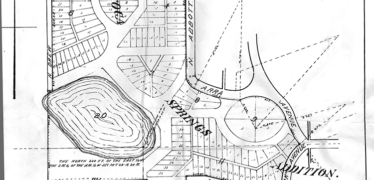 plat of Glenwood Park