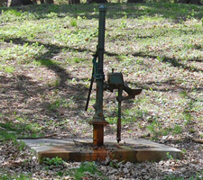 Pump at Great Medicine Spring