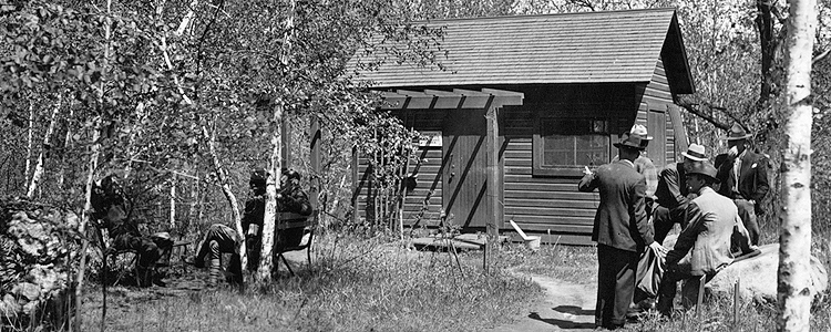 1935 view of office
