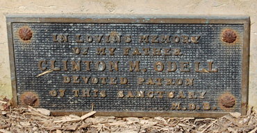 Odell Bench Dedication