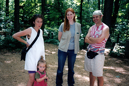 Summer Solstice group in the garden