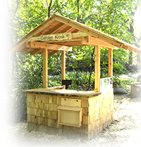 Garden kiosk