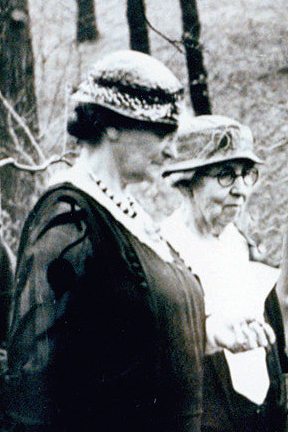 Clara Leavitt and Eliz Foss