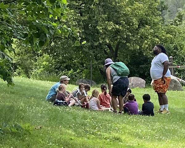 outdoor children's class