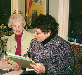 Ann Godfrey and Harriet Betzold