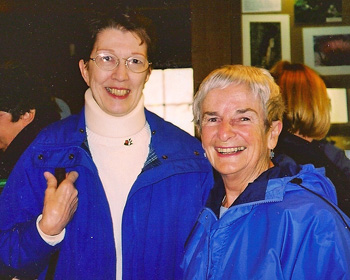 Gloria Miller and Nita Lussenhop