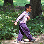 Kid in the Garden