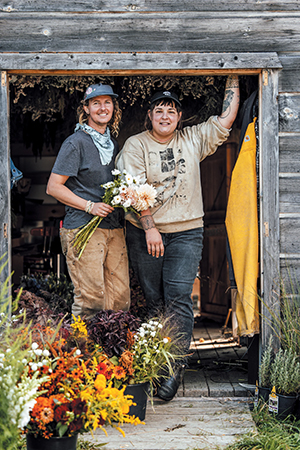 two slow flower members