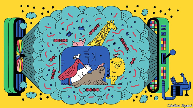 graphic of air sampling